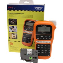 Brother P-Touch PT-E110 3.5 - 12 mm Baskı Tze Serisi El Tipi Etiket Yazıcı