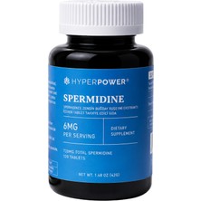 Hyperpower Spermidine (Buğday Ruşeymi Ekstraktı) 6 Mg | 120 Tablet | Made In Usa