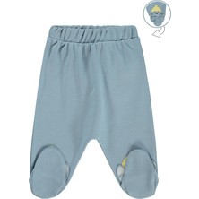 Civil Baby Fok Balığı Baskılı 1-9 Ay Tek Alt Bebe - Mavi