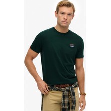 Superdry Lacivert Erkek Logo Baskılı T-Shirt