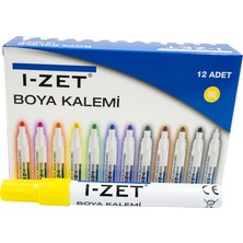 I-Zet Paint Marker Kalem Sarı 12 Adet