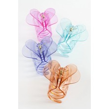 Eco Lounge Kalp Kelebek Renkli Mandal Toka 8 cm