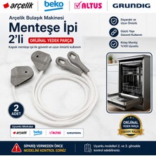 Öz Beyaz Eşya Arçelik 6220 - 6230 - 6240 Bulaşık Makinesi Kapı Menteşe Ipi 2 Adet
