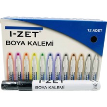 I-Zet Paint Marker Kalem Siyah 12 Adet