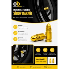 Kuba Elegante Ön Arka Lastik Sibop Kapağı Mermi Sarı 2 Adet 30768