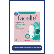 Facelle Günlük Ped 60'lı Süper İnce Nefes Alabilen Dokulu Günlük Kullanım için