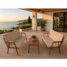 Dekoroom's Viento 2-2 Balkon & Bistro Set Metal Materyal ile Dış Mekan Uyumlu ve Modern Tasarım