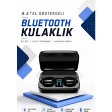 Nevamel® Dijital Göstergeli Bluetooth Kulaklık Kablosuz Tws Stereo Bluetooth 5.0