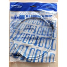 HCS-T6A-00480-031 S/ftp CAT6A Patch Cord Lsoh 0,3mt Gri