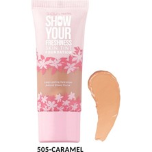Erdo Ticaret Fondöten & Show Your Freshness Skın Tınt Foundatıon No: 505 Caramel