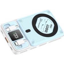 Erdo Ticaret M25W 10.000 Mah 20W Pd Magsafe Powerbank - Mavi