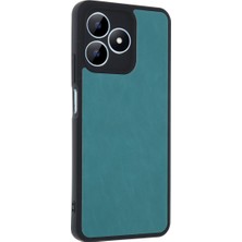 Erdo Ticaret Realme Note 50 4g Kılıf Aras Deri Kapak - Açık Yeşil
