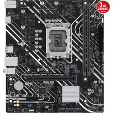 Erdo Ticaret Asus Prıme H610M-K D4 Argb Ddr4 3200MHZ 1xhdmı 1xm.2 USB 3.2 Matx 1700P (12. / 13. ve 14. Nesil Işlemci Uyumlu)