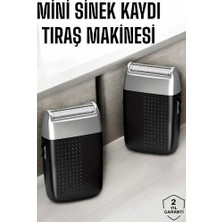 Erdo Ticaret Tıraş Makinesi Mini Sinek Kaydı Şarjlı Taşınabilir Paslanmaz Çelik