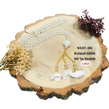 Sedef Kristal Güllü 99'lu Tesbih
