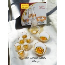 Sedef 9244 Cam Zemzem Takımı Renkli