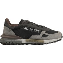 Lacoste Elite Active 225 4 Sma Leather Mens Sneaker Hakiki Deri Erkek Günlük Spor Ayakkabı Siyah