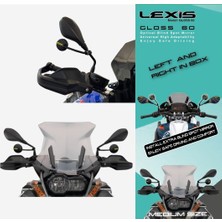 LEXİS Gloss 60 Motosiklet Üniversal Extra Kör Nokta Ayna Ultra Optik Görüntü Geniş Açı Lexis Gloss 60, One Size