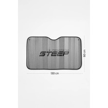 Steep Güneşlik Universal 130X60 cm Uzunluk 3mm Kalınlık