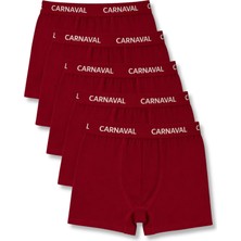 Carnaval Socks Carnaval Red Tune Erkek Boxer 5’li Set