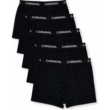 Carnaval Socks Carnaval Black Erkek Boxer 5’li Set