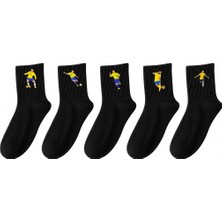 Rabona Fashion Brazil Samba Legends 5'li Futbol Çorap Seti