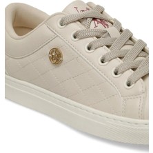 U.S. Polo Assn. Tıggy 4fx Bej Kadın Sneaker