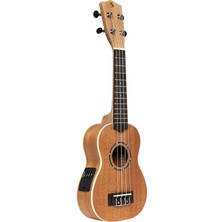 Stagg UC-30E Elektro Akustık Ukulele  (Cocnert) + Gıgbag