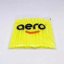 Aero Çuvaldız Plastik Geniş Delik Kısa 17 cm (100 Adet)