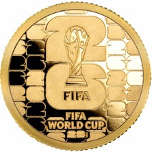 Mdm Agakulche Fıfa Dünya Kupası 2026 Logo Altın Sikke Coin