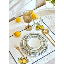 Bella Maison Lemoncello 35x45 cm Sarı Pamuklu Amerikan Servis Sarı (35x45 cm) 1 Parça Modern Sofra Aksesuarı