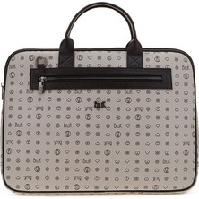 Bilik Deri Monogram Unisex Laptop & Evrak Çantası