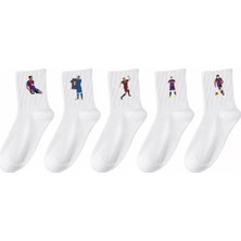 Rabona Fashion Catalan Legends 5'li Futbol Çorap Seti
