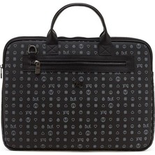 Bilik Deri Monogram Unisex Laptop & Evrak Çantası