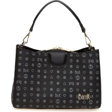 Bilik Deri Monogram Kadın Omuz Çantası