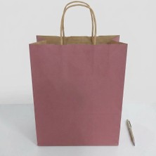 San Kraft Çanta Pembe Orta Boy 25 * 31 cm 25 Adet