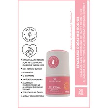 Herbaderm Beyazlatıcı Doğal Deo Roll-On Aromatik Koku Kadın 50 ml Tüm Cilt Tipleri İçin Etkili Koruma