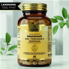 Gnb Pharma Gnb Mammavit Kolin + Multivitamin & Multimineral Içeren Takviye Edici Gıda Hamilelik Sürecinde & Sonrasında – 60 Tablet