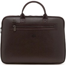 Bilik Deri Logo Detaylı Unisex Laptop & Evrak Çantası