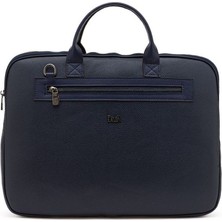 Bilik Deri Logo Detaylı Unisex Laptop & Evrak Çantası