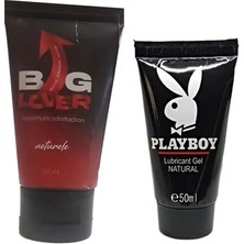 Bezos Big Lover Erkeklere Özel 50 ml Jel 50 ml Maximum Strength Hardening Gel For Men + Etkili  50 ml Jel