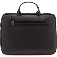 Bilik Deri Logo Detaylı Unisex Laptop & Evrak Çantası