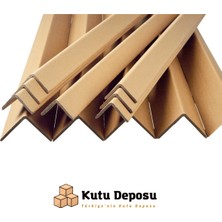 Kutu Deposu 40X40 mm Köşebent Karton 2 mm Kalınlık 2 mt Uzunluk (25 Adet)