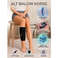 Ankaflex Alt Baldır Korsesi Alt Bacak Ayak Sıkıştırma Sargısı Baldır Destek Aparatı