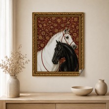 Akıllı Kağıt Statik Tutunma Özellikli Tablo - Poster Hayvan (Model-30)