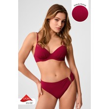 Kom Indi Dokulu Kumaş Toparlayıcı Bikini