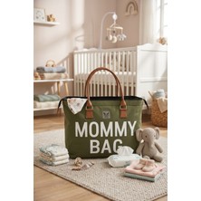 Viatox VT-004  Anne Bakım Bebek Çantası Anne Çantası Sırt Çantası Haki