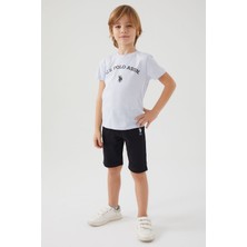 U.S. Polo Assn. U.S. Polo Assn Erkek Çocuk Mavi Bermuda Takım US1369-C-V4