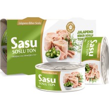 Sasu Jalapeno Biberli Ton Balığı 2X160G Bütün Dilim