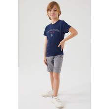 U.S. Polo Assn. U.S. Polo Assn Erkek Çocuk Lacivert Bermuda Takım US1369-C-V3